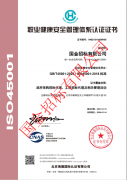 职业健康管理体系认证